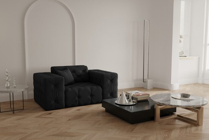 Sessel stilvol Wohnlandschaft Wohnzimmer CLOUD viele farben