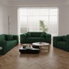 Sofagarnitur, Wohnlandschaft CLOUD Couch 3+2+1 stilvol Viele Farben
