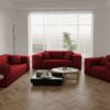 Sofagarnitur, Wohnlandschaft CLOUD Couch 3+2+1 stilvol Viele Farben