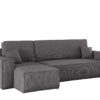 Ecksofa mit schlaffunktion und bettkasten, Eckcouch BEST stoff Poso Dicker Cord viele farben