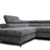 Ecksofa mit schlaffunktion und bettkasten Eckcouch ARCADI Dicker Cord