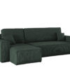 Ecksofa mit schlaffunktion und bettkasten, Eckcouch BEST stoff Poso Dicker Cord viele farben