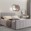 Boxspringbett mit bettkasten matratze topper AMOR viele Farben