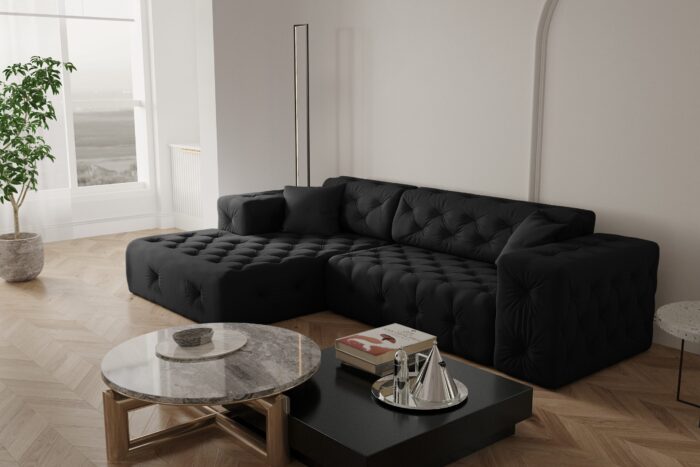Ecksofa Wohnzimmer CLOUD stilvol viele farben Eckcouch