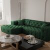 Ecksofa Wohnzimmer CLOUD stilvol viele farben Eckcouch