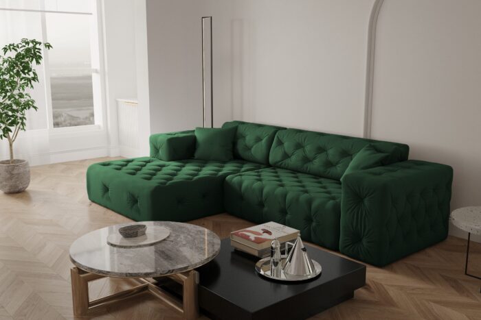 Ecksofa Wohnzimmer CLOUD stilvol viele farben Eckcouch