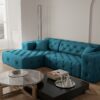 Ecksofa Wohnzimmer CLOUD stilvol viele farben Eckcouch