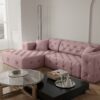 Ecksofa Wohnzimmer CLOUD stilvol viele farben Eckcouch