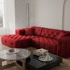 Ecksofa Wohnzimmer CLOUD stilvol viele farben Eckcouch