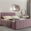 Boxspringbett mit bettkasten matratze topper AMOR viele Farben