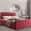Boxspringbett mit bettkasten matratze topper AMOR viele Farben