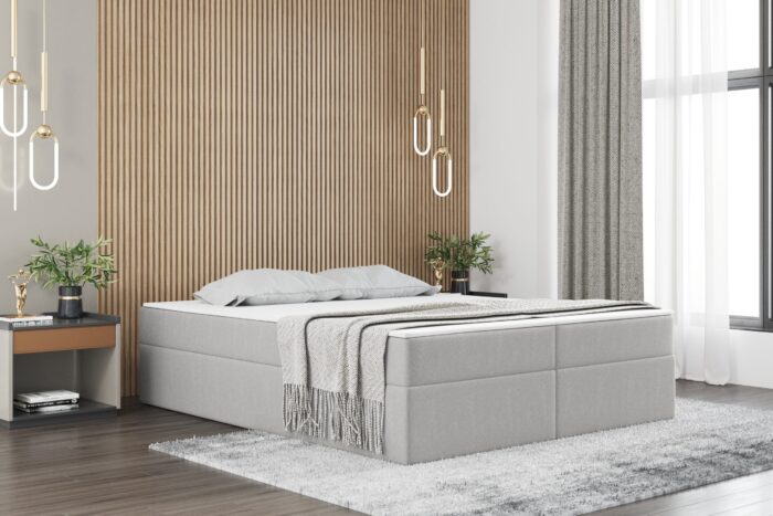 Boxspringbett mit bettkasten matratze topper Ruben, viele Farben viele Größen