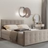Boxspringbett mit bettkasten matratze topper AMOR viele Farben