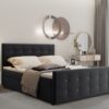 Boxspringbett mit bettkasten matratze topper AMOR viele Farben