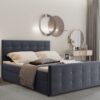Boxspringbett mit bettkasten matratze topper AMOR viele Farben