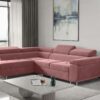 Ecksofa mit schlaffunktion und bettkasten Eckcouch ATOM verschiedene Farben