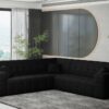 Ecksofa Corner Eckouch Wohnzimmer NIMES stilvol viele farben Stoff VERITA