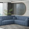 Ecksofa Corner Eckouch Wohnzimmer NIMES stilvol viele farben Stoff VERITA