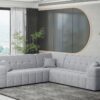 Ecksofa Corner Eckouch Wohnzimmer NIMES stilvol viele farben Stoff VERITA