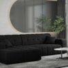 Ecksofa Eckouch Wohnzimmer NIMES stilvol viele farben Stoff VERITA