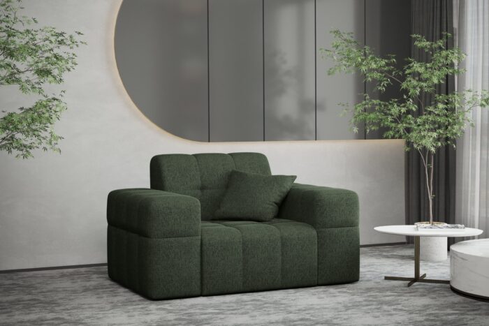 Sessel serie NIMES stilvol viele farben Stoff VERITA