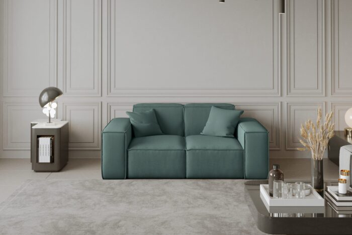Sofa, Zweisitzersofa PULA stoff Opera Velvet