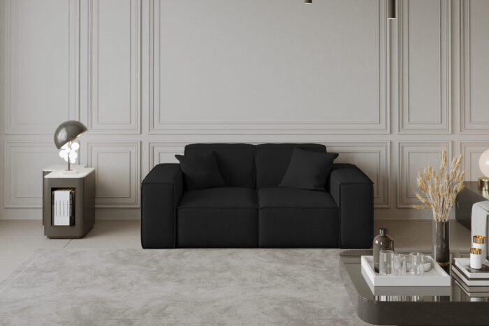 Sofa, Zweisitzersofa PULA stoff Opera Velvet