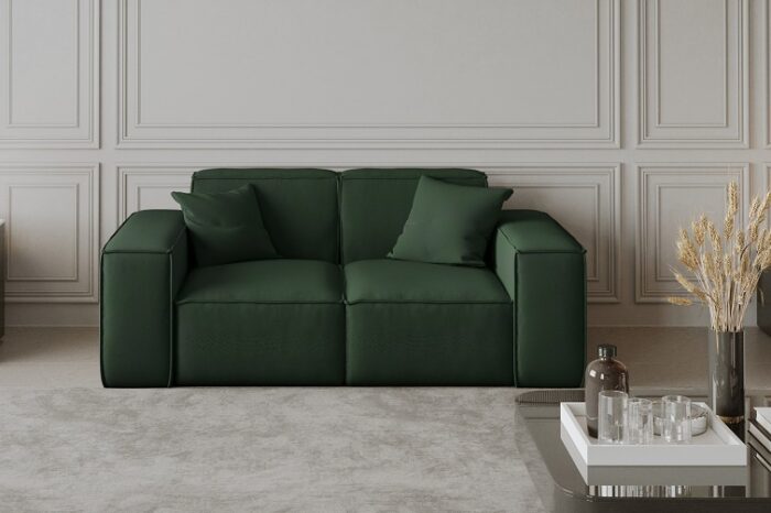 Sofa, Zweisitzersofa PULA stoff Opera Velvet