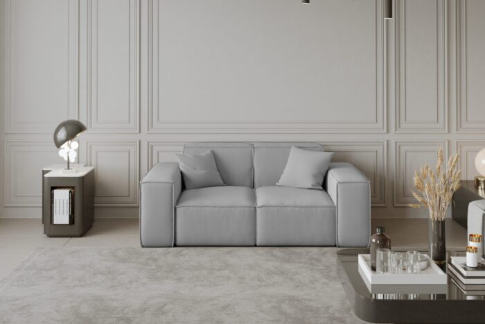 Sofa, Zweisitzersofa PULA stoff Opera Velvet