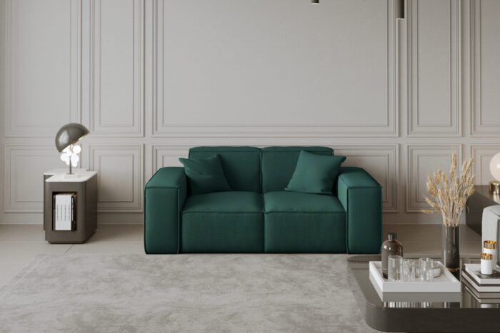 Sofa, Zweisitzersofa PULA stoff Opera Velvet
