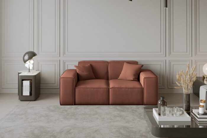 Sofa, Zweisitzersofa PULA stoff Opera Velvet