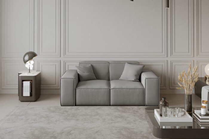 Sofa, Zweisitzersofa PULA stoff Opera Velvet