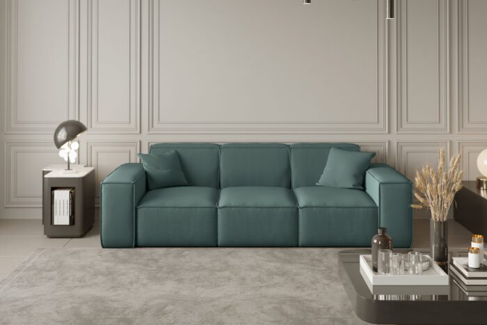 Sofa, Dreisitzersofa PULA stoff Opera Velvet