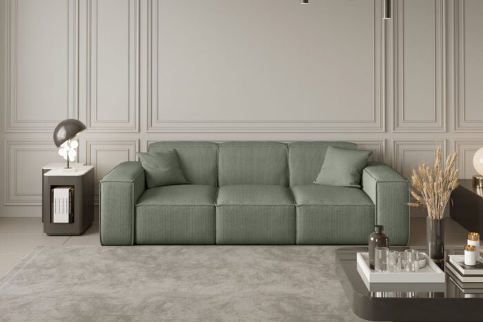 Sofa, Dreisitzersofa PULA stoff Scala