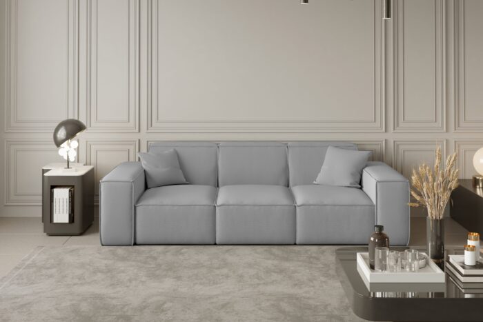 Sofa, Dreisitzersofa PULA stoff Opera Velvet