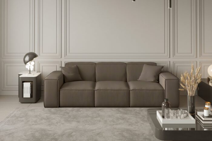 Sofa, Dreisitzersofa PULA stoff Opera Velvet
