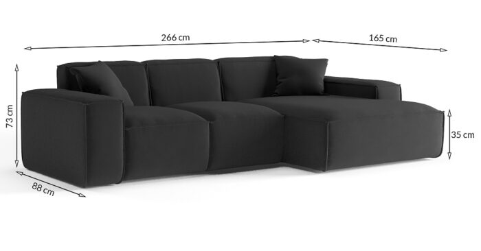 Ecksofa Eckcouch PULA stoff Perfect Harmony
