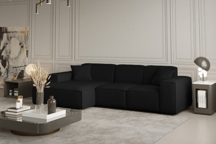 Ecksofa Eckcouch PULA stoff Opera Velvet