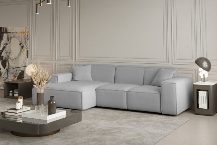 Ecksofa Eckcouch PULA stoff Opera Velvet
