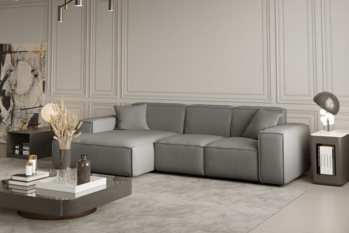 Ecksofa Eckcouch PULA stoff Opera Velvet