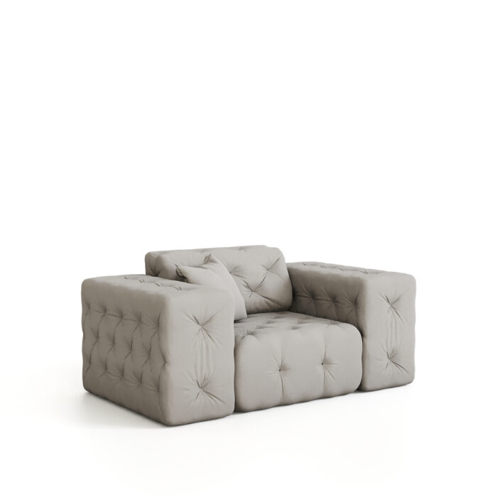 Sessel stilvol Wohnlandschaft Wohnzimmer CLOUD viele farben