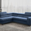 Ecksofa mit schlaffunktion und bettkasten Eckcouch ARCADI Dicker Cord