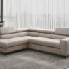 Ecksofa mit schlaffunktion und bettkasten Eckcouch ARCADI Dicker Cord