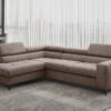 Ecksofa mit schlaffunktion und bettkasten Eckcouch ARCADI Dicker Cord