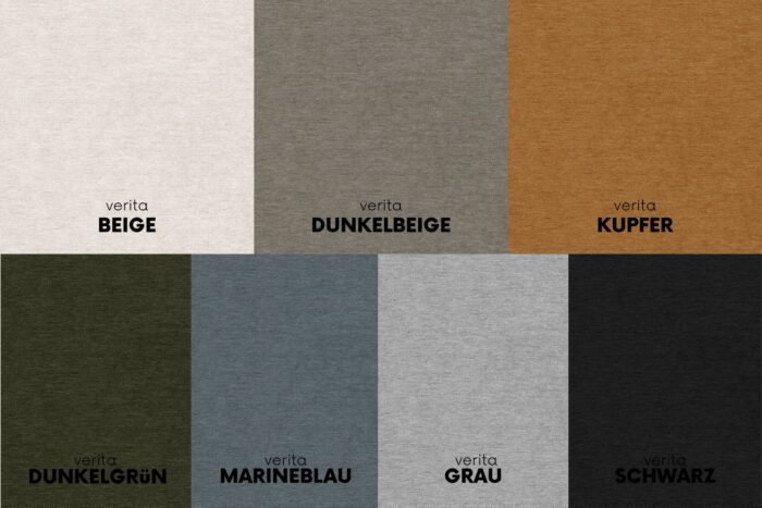 Ecksofa Corner Eckouch Wohnzimmer NIMES stilvol viele farben Stoff VERITA