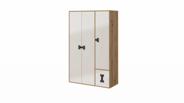 Kinderschränke Jugendzimmer Kinderzimmer Kleiderschränk 120/190/50 cm INDEX