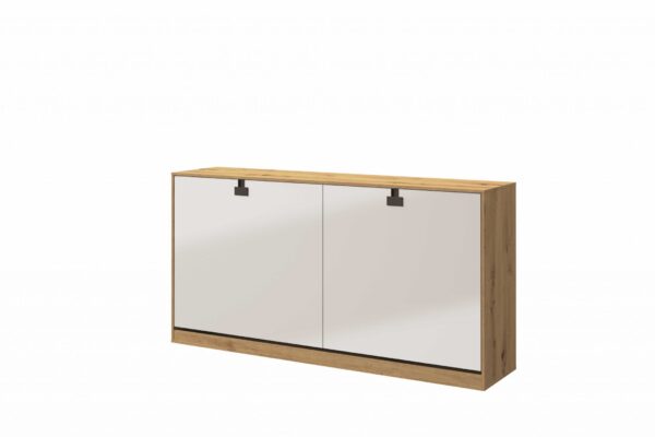 Schrankbett 90x200 Horizontal Wandklappbett INDEX 20 mit Matratze H2/H3