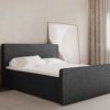 Boxspringbett mit bettkasten matratze topper LAGUNE stoff Loop viele Farben
