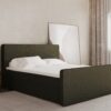 Boxspringbett mit bettkasten matratze topper LAGUNE stoff Loop viele Farben