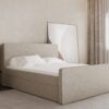 Boxspringbett mit bettkasten matratze topper LAGUNE stoff Loop viele Farben